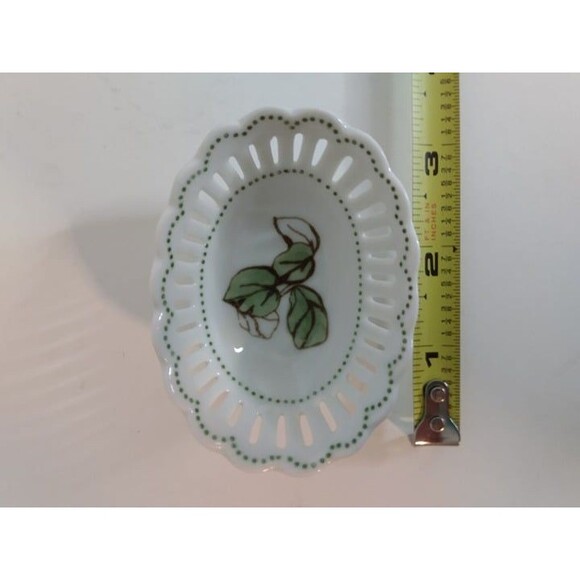 Set of 3 Trinket Dishes: Andrea by Sedek Made in Thailand - Picture 2 of 7